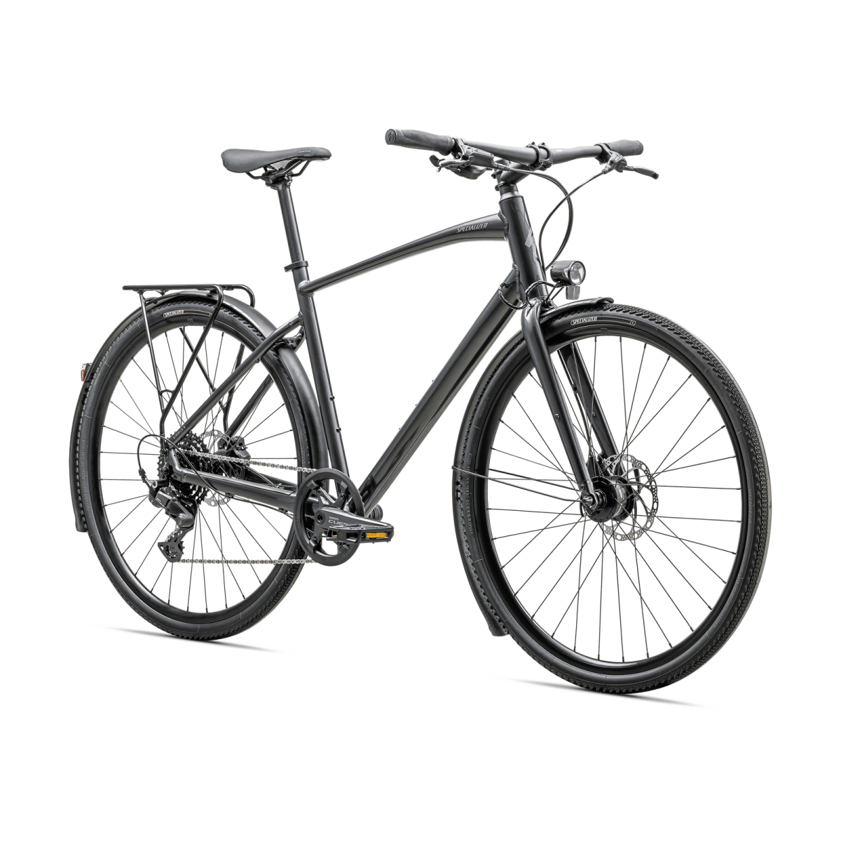 Specialized Sirrus X 2.0 EQ Fitness Bike | Black Liquid Metal